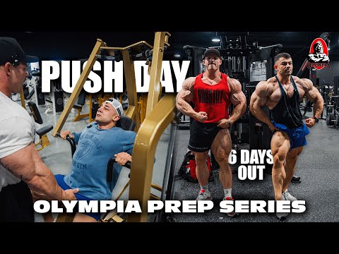 OPEN BODYBUILDER@Martin-theMartian-Fitzwater | BIG PUSH DAY | 6 DAYS OUT | Nihat Kaya