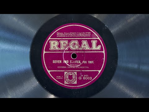 Seven and Eleven • Savoy Havana Band (EMG Mark Xb Oversize Gramophone)