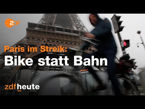 Überraschender Nebeneffekt der Streiks in Frankreich: Paris wird zur Fahrradstadt