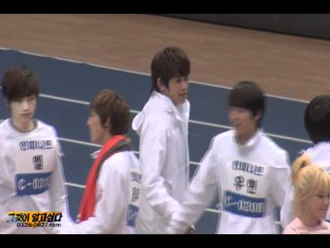 [Fancam] 120108 Infinite Dancing - Hoya Focus @ Idol Athletic Championship