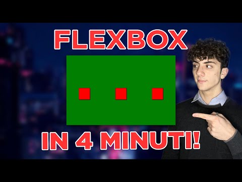Come usare CSS Flexbox in 4 minuti