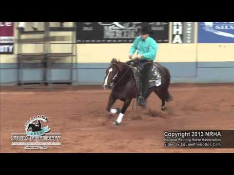 Dual Shot Doc ridden by Robert Chown - 2013 NRHA Futurity(Open Finals)