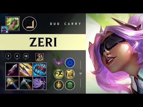 Zeri ADC vs Samira - EUW Master Patch 26.03