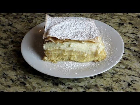 Kremšnita, Slovenian recipe