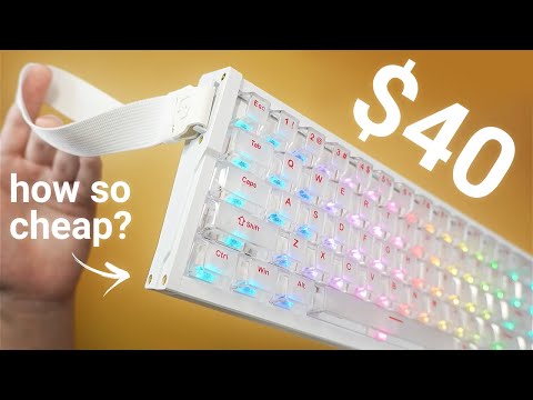How is this magnetic keyboard only $40?! (IROK MG68 Review)