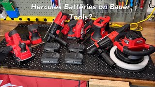 HERCULES Batteries on BAUER Tools