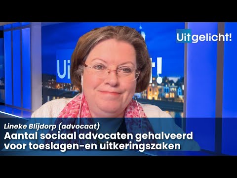 Uitgelicht! 11 november 2024 - Lineke Blijdorp over de halvering van het aantal sociaal advocaten