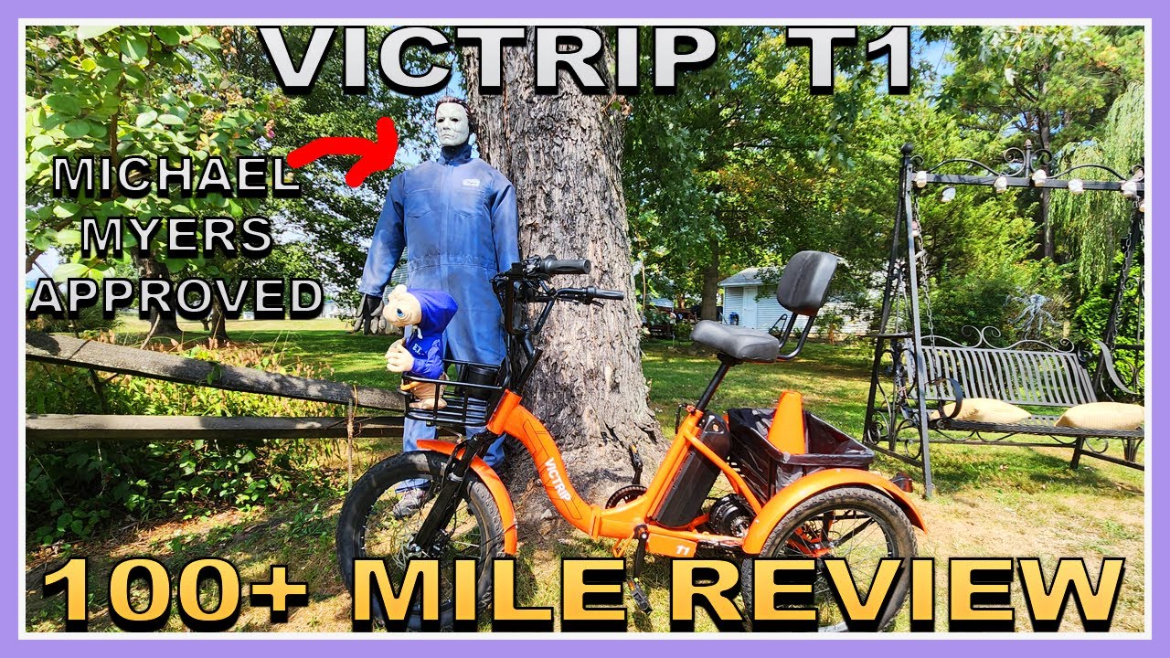 The VICTRIP T1 Electric Trike...The TERMINATOR of Budget Priced Trikes...100+ Mile Review!