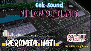 Download lagu PERMATA HATI || cek sond dangdut gler #ceksound #dangdut #cover #brewogaudio #soundsystem #happy mp3