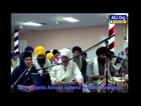 000 Toronto July 2014 Smaagam - Sunday Morning Keertan - B. Jasvinder Kaur Jee