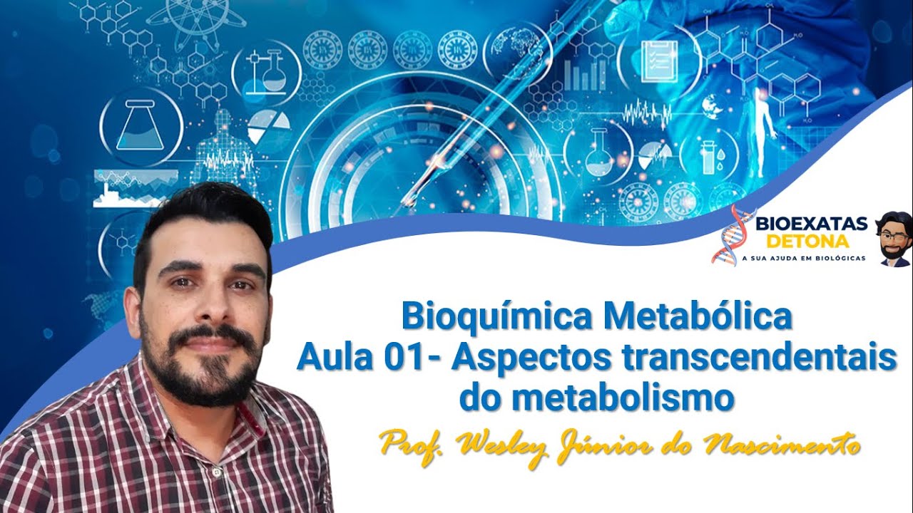 🔬 Bioquímica Metabólica - Aula 01: Aspectos Transcendentais do Metabolismo 🔬