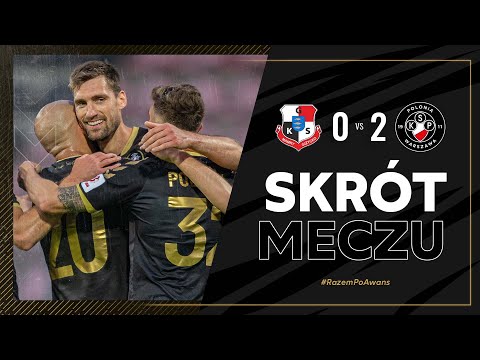 SKRÓT | Mamry Giżycko 0 - 2 Polonia Warszawa