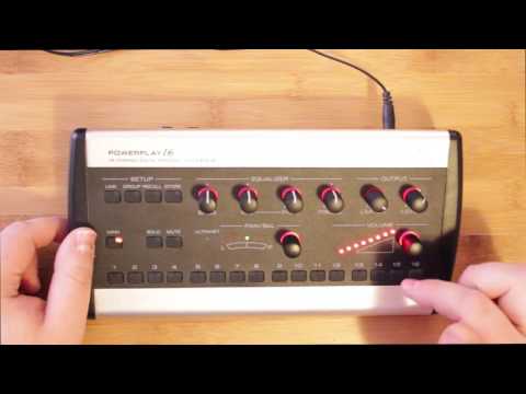 Behringer P-16 Basics