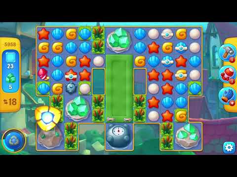 [FISHDOM Walkthrough] Level 5958 (Qua màn - Fishdom)