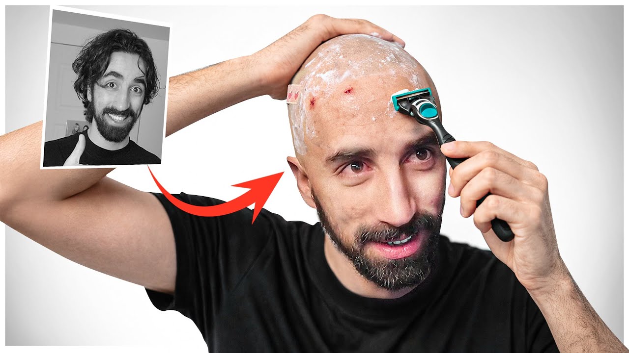 مجبور شدم مو هام رو تیغ کنم 😭