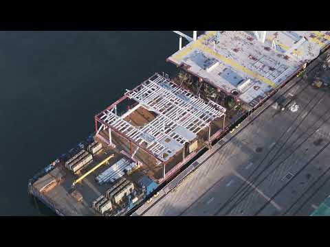 Mostostal Pomorze: 530 ton offshore platform module sails from Poland to Norway