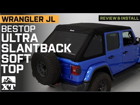 Jeep Wrangler JL Bestop Trektop Ultra Slantback Soft Top Review & Install