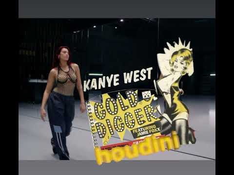 Gold Digger Houdini - Dua Lipa ft Kanye West & Jamie Foxx #dua#dualipa #houdini #ravedj