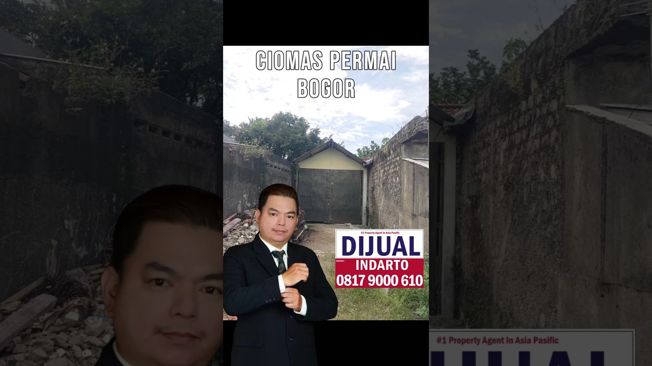 For Sale 424m² Land with SHM Title in Ciomas Permai, Bogor