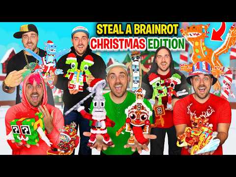 Steal A BrainRot In Real Life CHRISTMAS