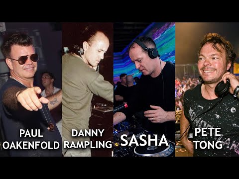 Paul Oakenfold, Pete Tong, Sasha, Danny Rampling @ Essential Mix (Que), Birmingham, UK (28.05.1995)