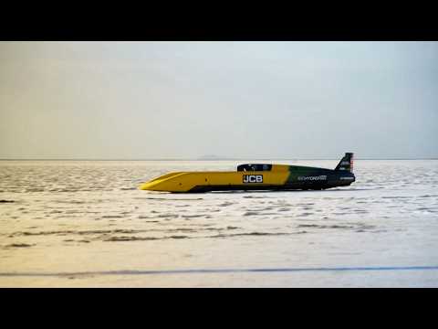 A hydrogen-powered vehicle sets new land speed record