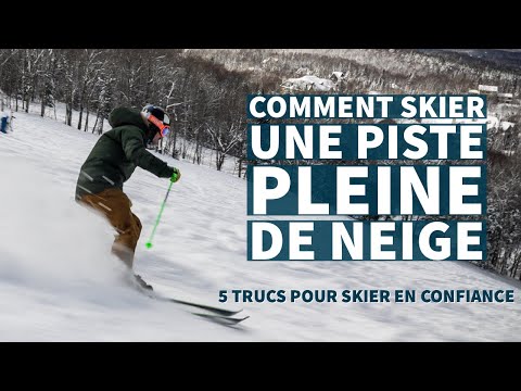 Comment skier une piste enneigée | 5 trucs faciles