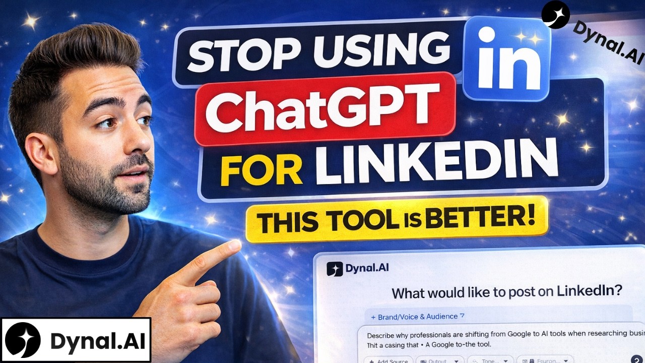 Dynal AI: Stop Using ChatGPT for LinkedIn… This Tool is Better