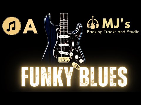 Funk Blues in A | Guitar Backing Track