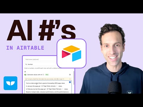 How to use Airtable's new AI Number field
