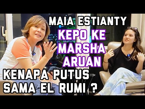 DUH MARSHA ARUAN WAS INTERROGATE BY MOTHER MAIA IN DADDY IRWAN'S APARTMENT.