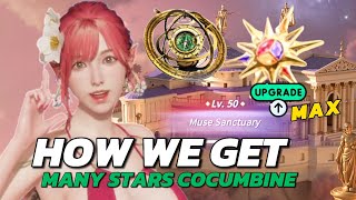 Rise of Eros How to Get Many Stars Point for LEVEL UP Muse Sanctuary to Maximum‼️