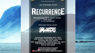 "An Evening with Recurrence" (Album Release Show Promo Ad)