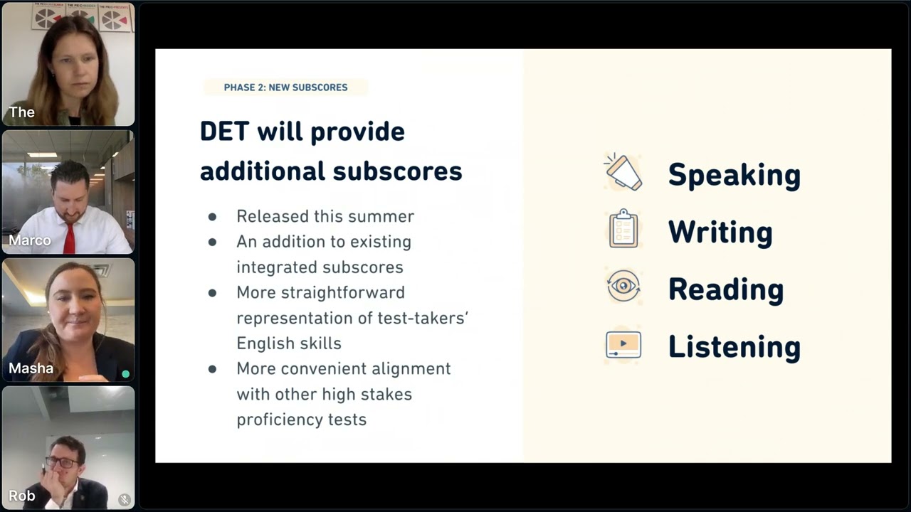 PIE Webinar: The Evolution of the Duolingo English Test