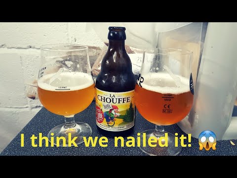 How To Make The Classic La Chouffe Belgian Blonde Beer at Home