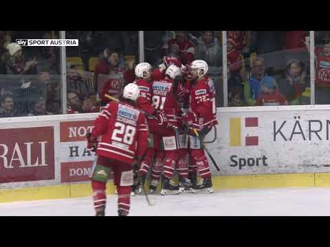 EBEL, 43. Runde: EC-KAC - Vienna Capitals 3:1