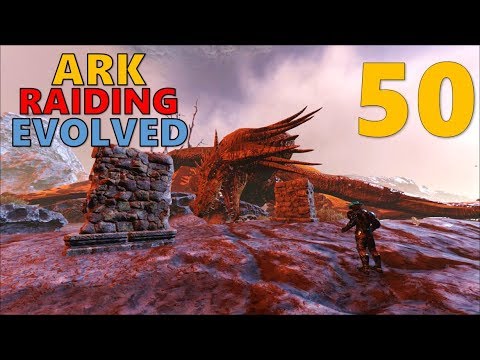 [50] DEFEATING THE BETA DRAGON (ARK Raiding Evolved)
