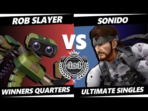 4o4 Smash Night 81 - Rob Slayer (R.O.B.) vs Sonido (Snake) - Winners Quarter-Final