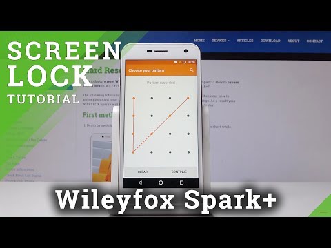 How to Add Lockscreen in Wileyfox Spark+ - Screen Protection