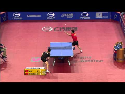 2015 German Open MS-F Ma Long - Zhang Jike (full match|short form in HD)