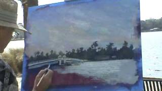 preview picture of video 'Stinson Park Plein Air Gary Garrett painting demo'