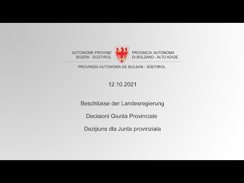 Beschlüsse der Landesregierung - 12.10.2021