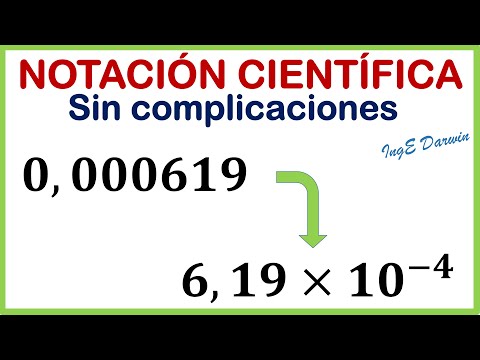 NOTACIÓN CIENTÍFICA paso a paso