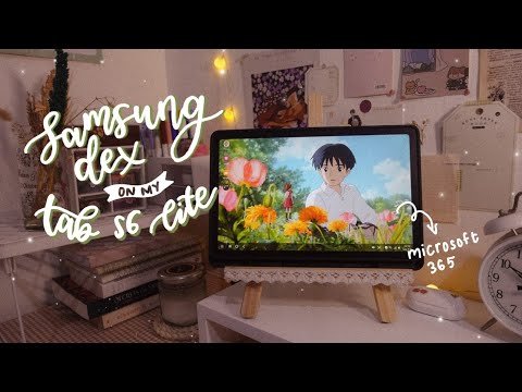 a guide to samsung dex mode on tab s6 lite💻