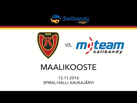 Miesten Liiga: Koovee–M-Team, 12.11.2016, Maalikooste