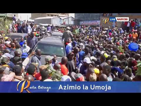 'HATA NIFUNGWE JELA SITARUDI NYUMA!' RAILA TELLS RUTO AS HE ROARS IN EMBAKASI DURING THURSDAY DEMOS!