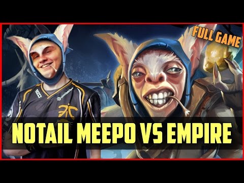 OG.N0tail Meepo vs Empire Full Game @ DreamLeague Grand Final DOTA 2