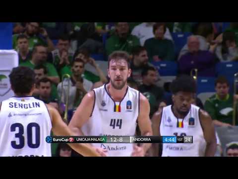 EUROCUP TOP 16 Highlights Unicaja Málaga - MoraBanc Andorra