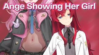 Ange Showing Off Mari's Assets [Ange Katrina | Tomari Mari]