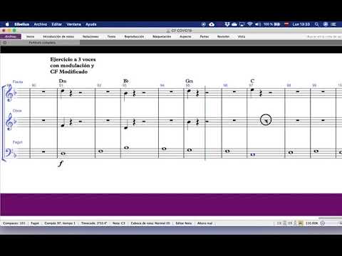Video 5a especie 3 voces y modulación 5 a